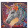 Crystal Art Card Kit Charmed 18 x 18 cm