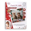 Crystal Art Card Kit Christmas Kittens 18 x 18 cm | Bild 6