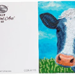 Crystal Art Card Kit Cute Cow 18 x 18 cm | Bild 2