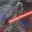 Crystal Art Card Kit Darth Vader 18 x 18 cm | Bild 4