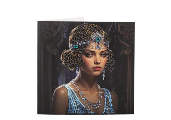 Crystal Art Card Kit Deco Gems 18 x 18 cm