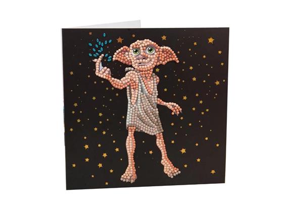 Crystal Art Card Kit Dobby the House Elf 18 x 18 cm