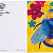 Crystal Art Card Kit Floral Bumblebee 18 x 18 cm | Bild 3