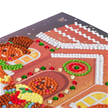 Crystal Art Card Kit "Gingerbread Family" 18 x 18 cm | Bild 2