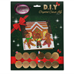 Crystal Art Card Kit "Gingerbread Family" 18 x 18 cm | Bild 4