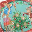 Crystal Art Card Kit Hoppy Christmas 18 x 18 cm | Bild 2