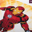 Crystal Art Card Kit Ironman 18 x 18 cm | Bild 3