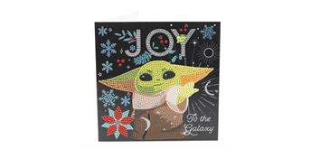 Crystal Art Card Kit Joy to the Galaxy 18 x 18 cm