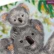 Crystal Art Card Kit Koala Cuddles 18 x 18 cm | Bild 2