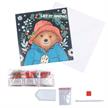 Crystal Art Card Kit Let it Snow 18 x 18 cm | Bild 4