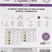 Crystal Art Card Kit Lion Cub 18 x 18 cm | Bild 6