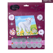 Crystal Art Card Kit Little Lamb 18 x 18 cm | Bild 5