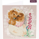 Crystal Art Card Kit Mrs. Tiggy-winkle 18 x 18 cm