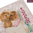 Crystal Art Card Kit Mrs. Tiggy-winkle 18 x 18 cm | Bild 2