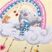 Crystal Art Card Kit New Baby 18 x 18 cm | Bild 3