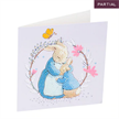 Crystal Art Card Kit Peter Rabbit and Mum 18 x 18 cm | Bild 3