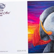 Crystal Art Card Kit Puffin Sunset 18 x 18 cm | Bild 3