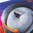 Crystal Art Card Kit Puffin Sunset 18 x 18 cm | Bild 2