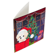Crystal Art Card Kit "Puppy for Christmas" 18 x 18 cm | Bild 3