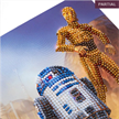 Crystal Art Card Kit R2-D2 & 3PO 18 x 18 cm | Bild 2