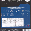 Crystal Art Card Kit Rey 18 x 18 cm | Bild 6