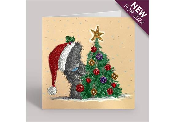 Crystal Art Card Kit Season Sparkle 18 x 18 cm