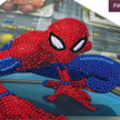 Crystal Art Card Kit Spiderman 18 x 18 cm | Bild 3