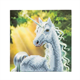 Crystal Art Card Kit "Sunshine Unicorn" 18 x 18 cm