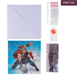 Crystal Art Card Kit Thor 18 x 18 cm | Bild 2