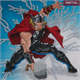 Crystal Art Card Kit Thor 18 x 18 cm