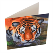 Crystal Art Card Kit "Tiger" 18 x 18 cm | Bild 2