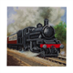 Crystal Art Card Kit "Train/Zug" 18 x 18 cm