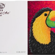 Crystal Art Card Kit Tropical Toucan 18 x 18 cm | Bild 3