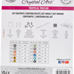 Crystal Art Card Kit Tropical Toucan 18 x 18 cm | Bild 6
