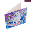 Crystal Art Card Kit "Unicorn Garland" 18 x 18 cm | Bild 3