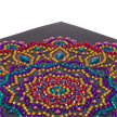 Crystal Art Card Mandala 18 x 18 cm | Bild 3