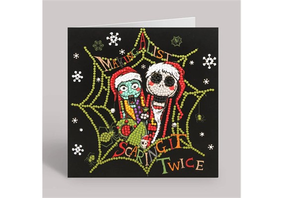 Crystal Art Card Nightmare Nutcrackers 18 x 18 cm