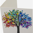 Crystal Art Card Rainbow Tree 10 x 15 cm | Bild 2