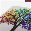 Crystal Art Card Rainbow Tree 10 x 15 cm | Bild 3