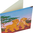 Crystal Art Card Simba and Nala 18 x 18 cm | Bild 2