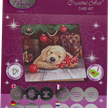 Crystal Art Card Sleepy Puppy 18 x 18 cm | Bild 4