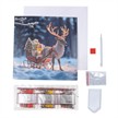 Crystal Art Card Snowy Sleigh 18 x 18 cm | Bild 4
