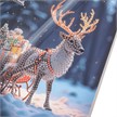 Crystal Art Card Snowy Sleigh 18 x 18 cm | Bild 3