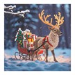 Crystal Art Card Snowy Sleigh 18 x 18 cm | Bild 6