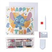 Crystal Art Card Stitch Birthday 18 x 18 cm | Bild 4