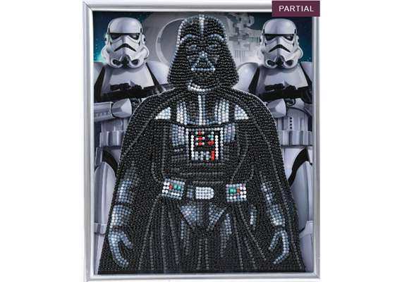 Crystal Art "Darth Vader and Stormtroopers" Bilderrahmen 21 x 25 cm