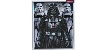 Crystal Art "Darth Vader and Stormtroopers" Bilderrahmen 21 x 25 cm