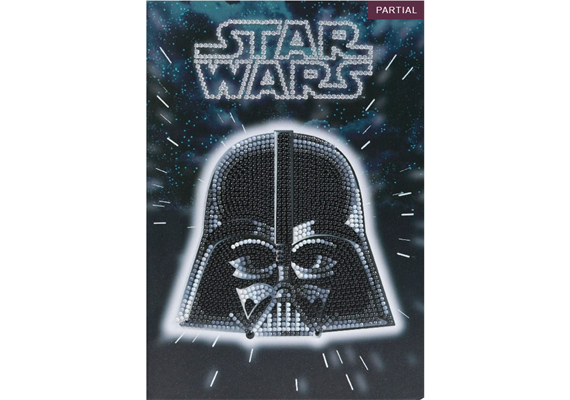 Crystal Art "Darth Vader"Notizbuch Kit, 26 x 18 cm