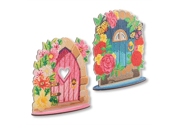 Crystal Art Decoration Fairy Doors