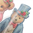 Crystal Art Decoration Victorian Teddy Bears | Bild 4
